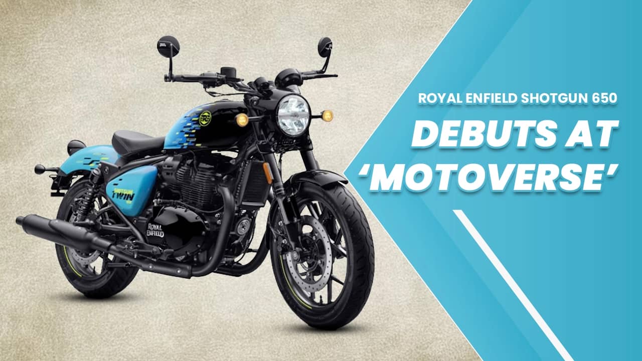Royal Enfield Shotgun 650 Debuts At ‘Motoverse’, Goes On Sale With 25 Limited-Edition Units