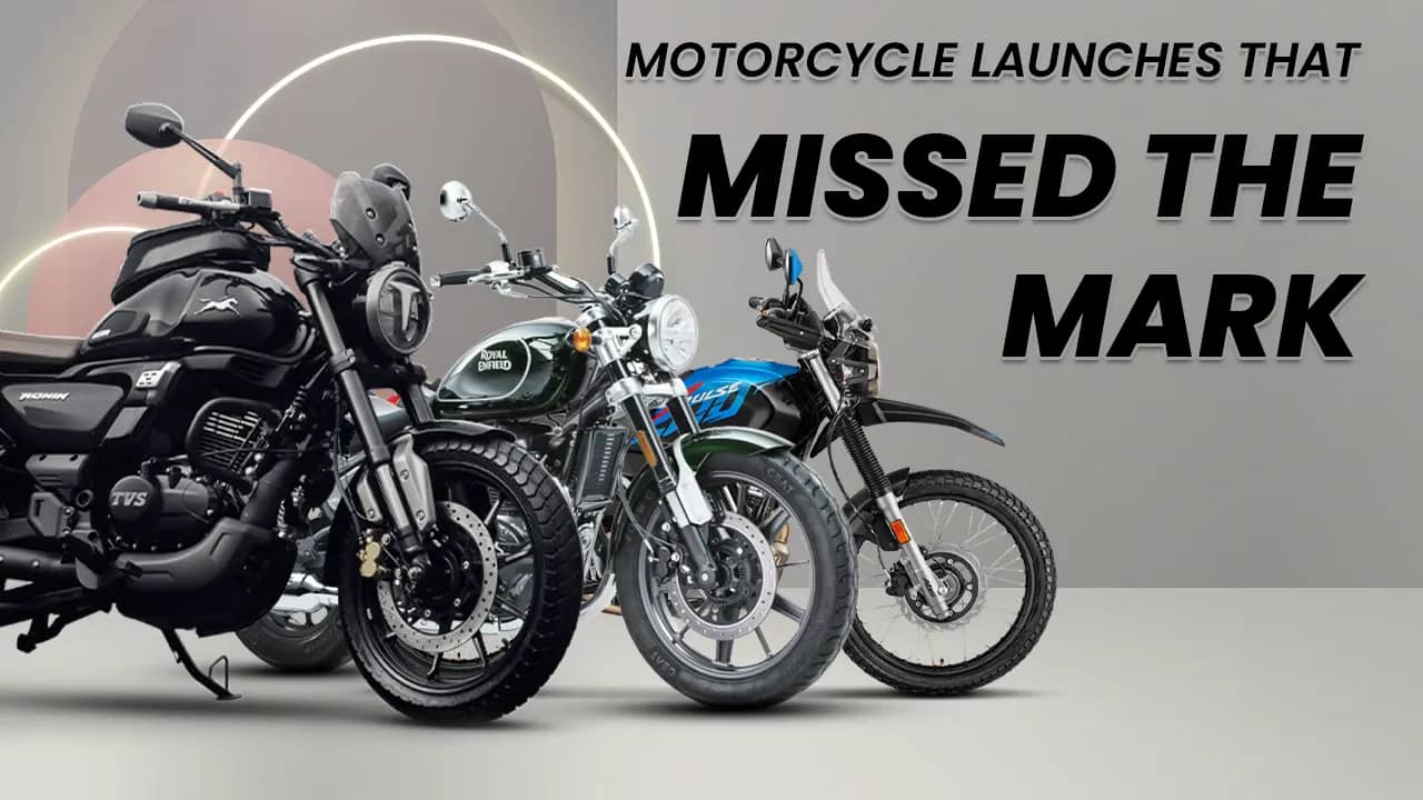 No Thrill of the Ride: Motorcycle Launches That Missed the Mark in 2023