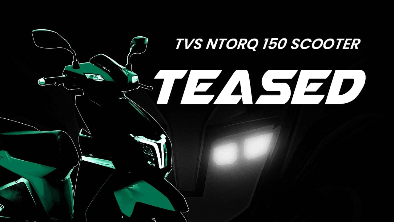 TVS Ntorq 150 Scooter Teased: Global Unveil on 1 September