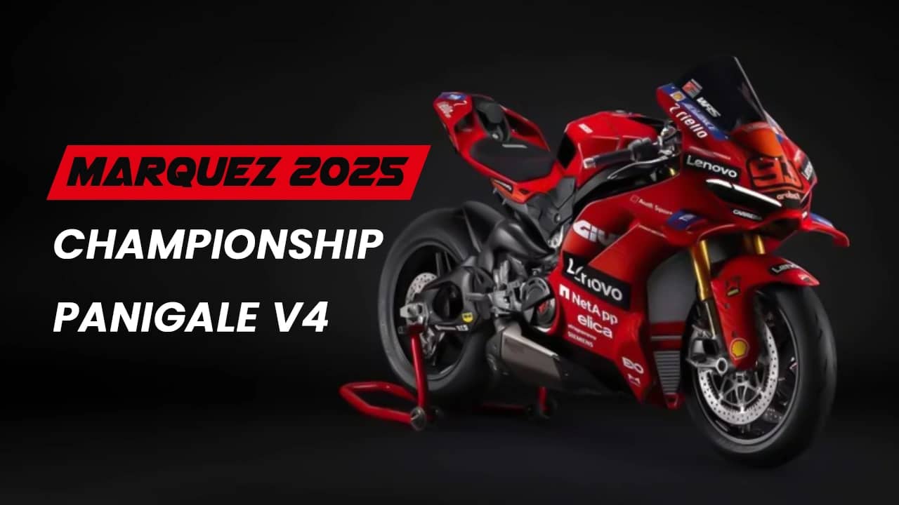 Ducati Panigale V4 Marquez 2025 World Champion Replica Revealed