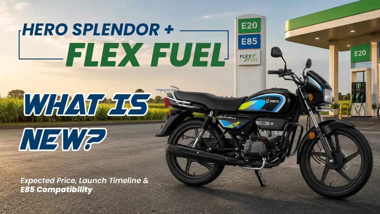 Hero Splendor Plus Flex Fuel: What Is New, Expected Price, Launch Timeline & E85 Compatibility Explained