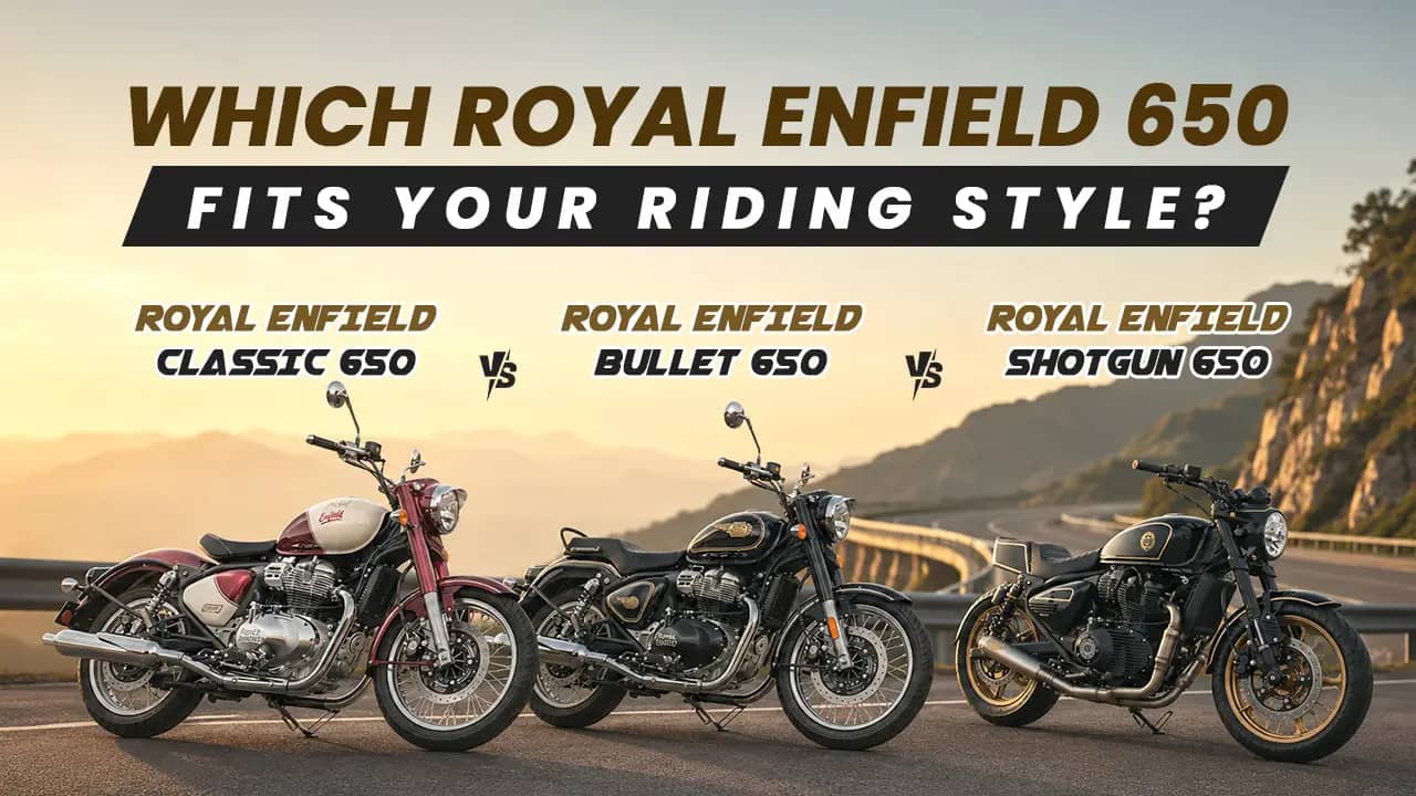 Classic 650 vs Bullet 650 vs Shotgun 650: Which Royal Enfield 650 Actually Fits Your Riding Style?