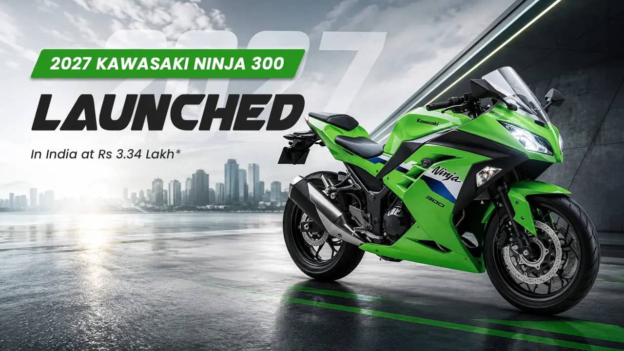 2027 Kawasaki Ninja 300 Launched in India at Rs 3.34 Lakh — Same Bike, Higher Bill
