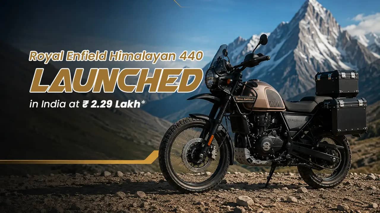 Royal Enfield Himalayan 440 Launched in India at Rs. 2.29 Lakh