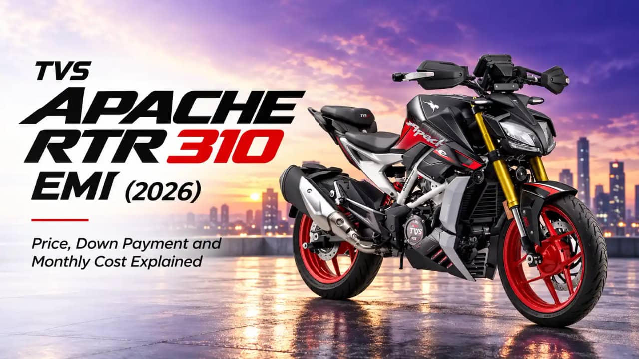 TVS Apache RTR 310 Price EMI and the Financial Impact of BTO Upgrades