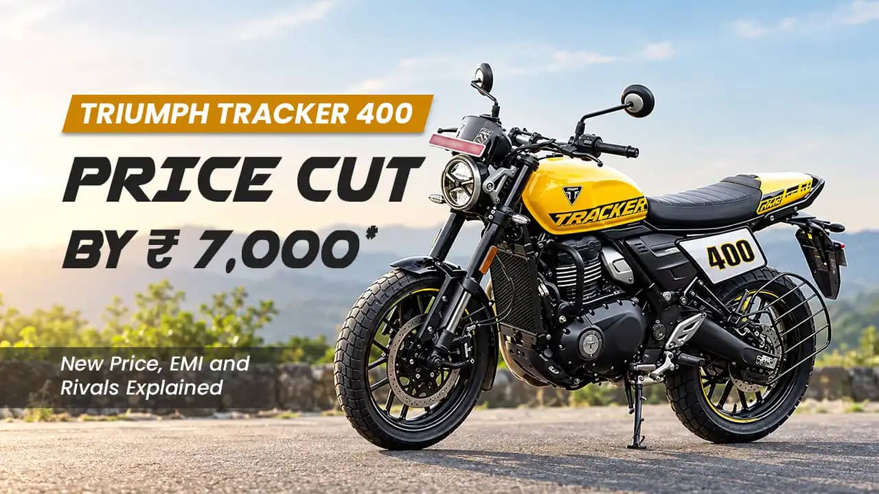 Triumph Tracker 400 Price Cut by Rs 7,000: New Price, EMI and Rivals Explained