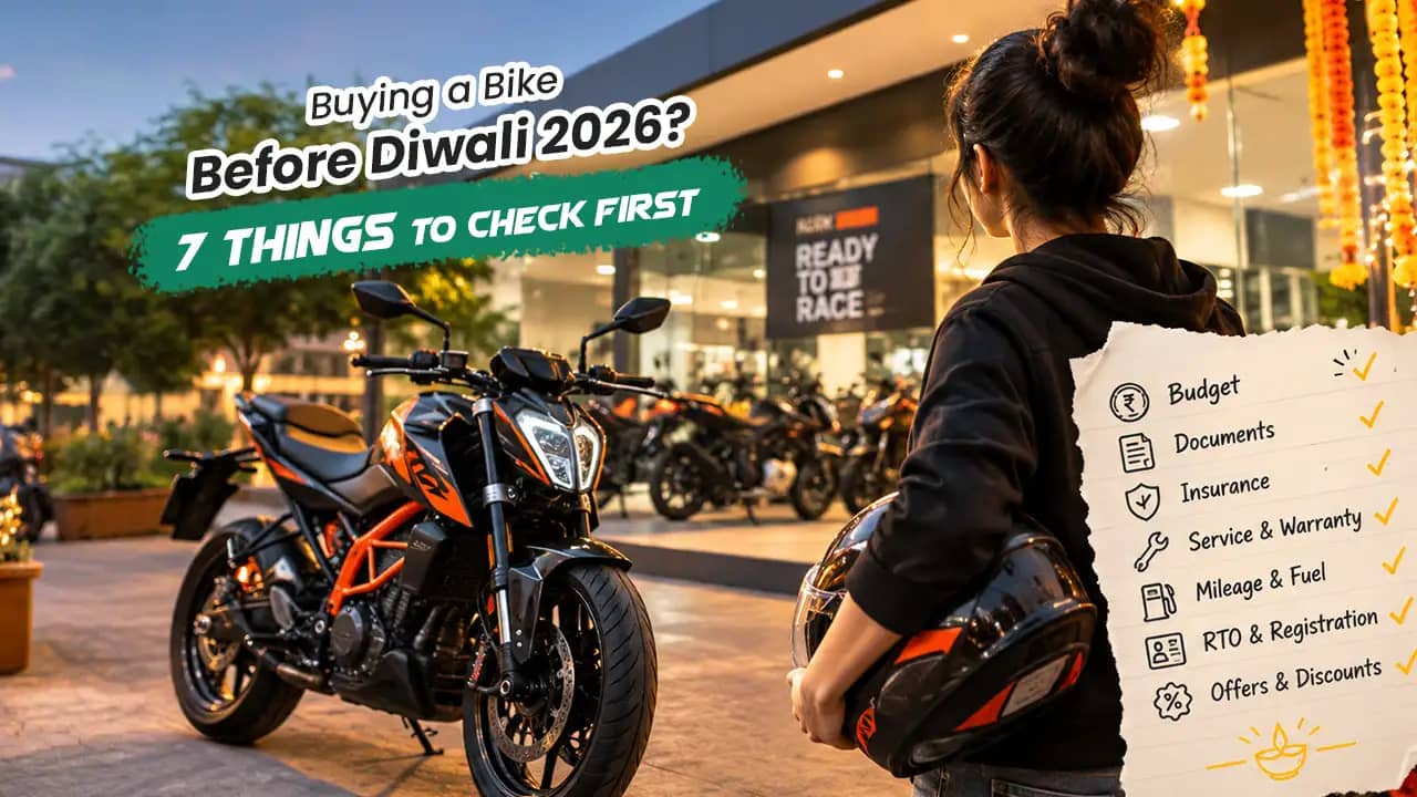 Buying a Bike Before Diwali 2026? 7 Things to Check First