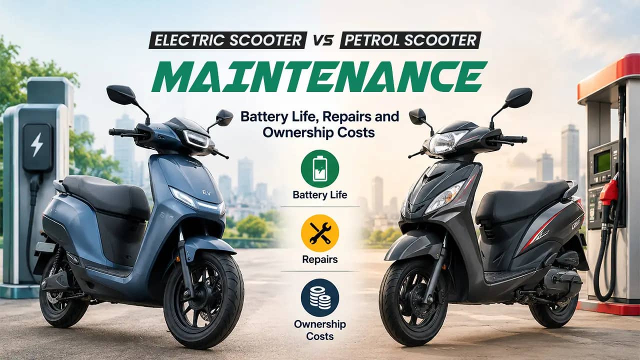 EV vs Petrol Scooter Maintenance: Battery Life, Repairs and Ownership Costs