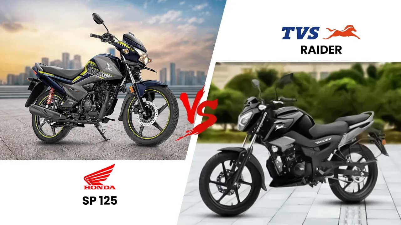Honda SP 125 vs TVS Raider Mileage: Which 125cc Bike Costs Less to Run?
