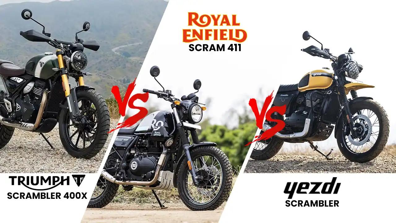 Scramblers Fight-out: Yezdi vs Triumph vs RE