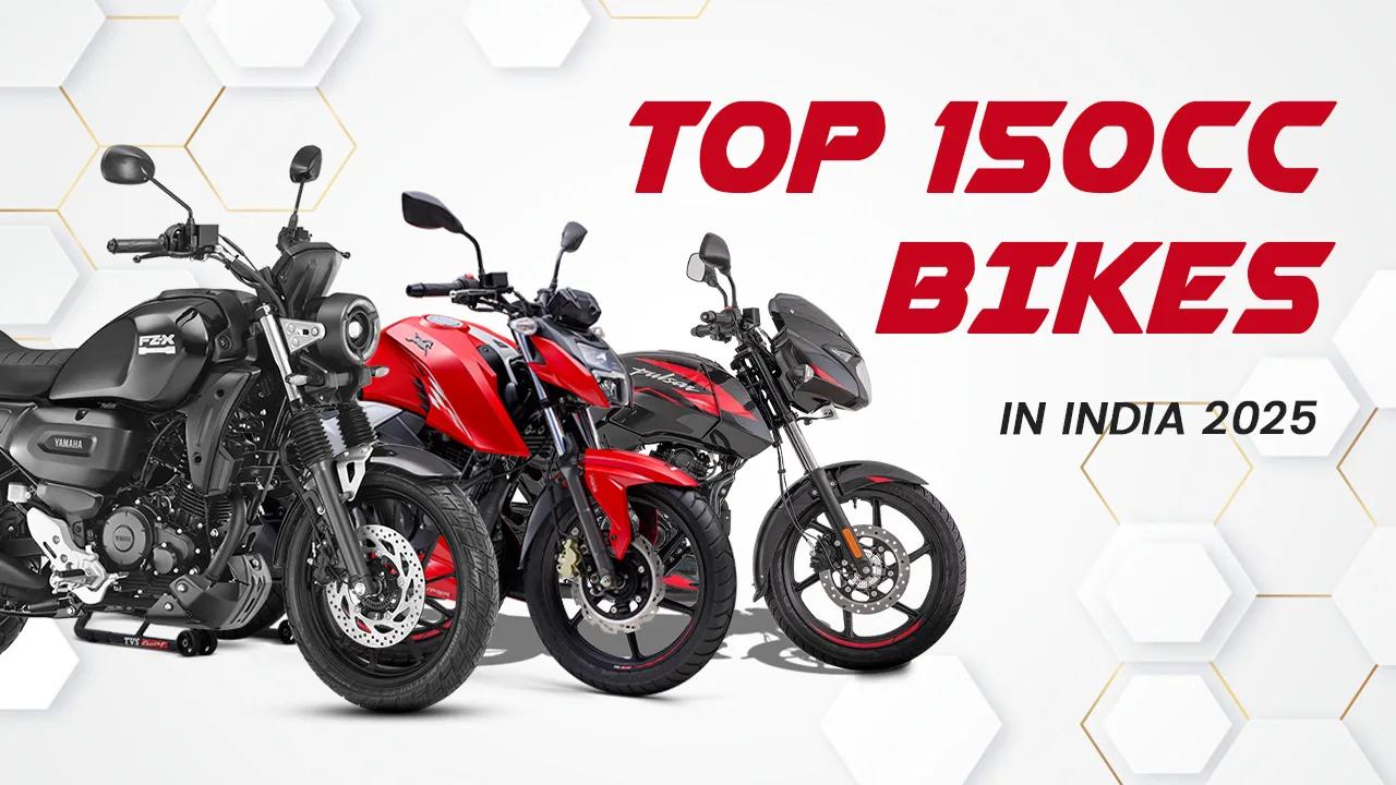 Top 150cc Bikes in India 2025: Apache RTR, Xtreme 160R, Pulsar NS160, Gixxer SF