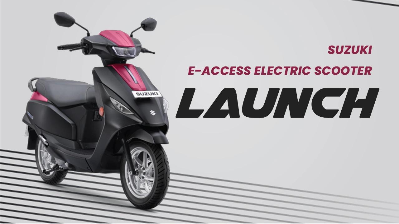 Suzuki e‑Access Electric Scooter India Launch 2025 – Price & Specs