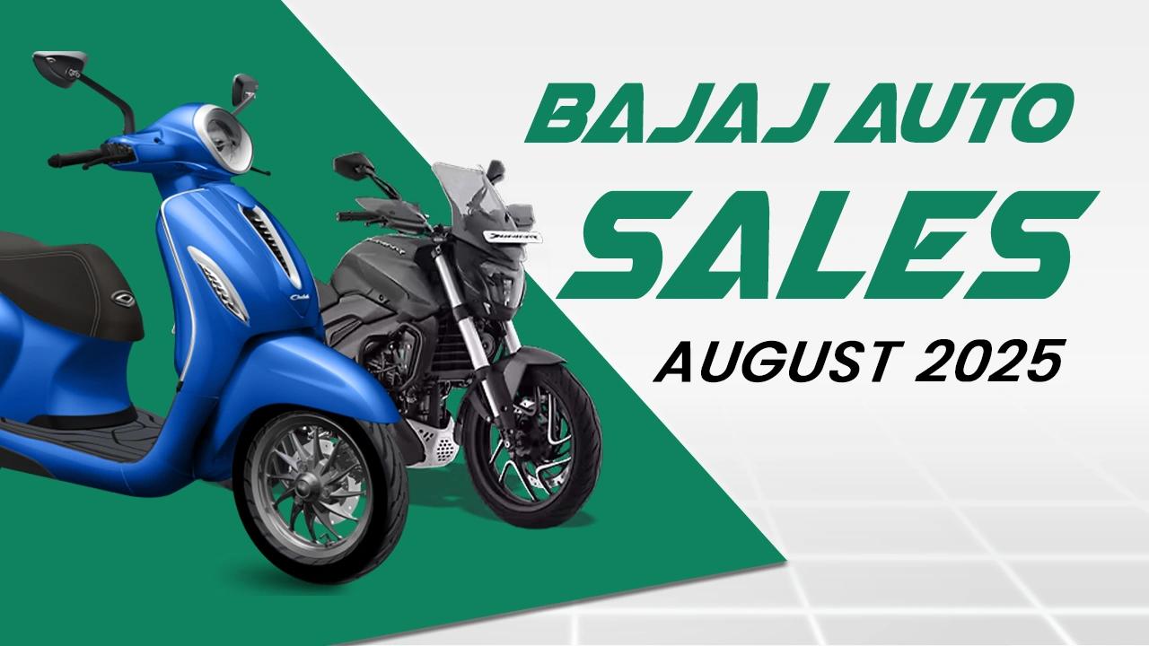 Bajaj Auto Sales August 2025: Domestic Slide, Exports Surge