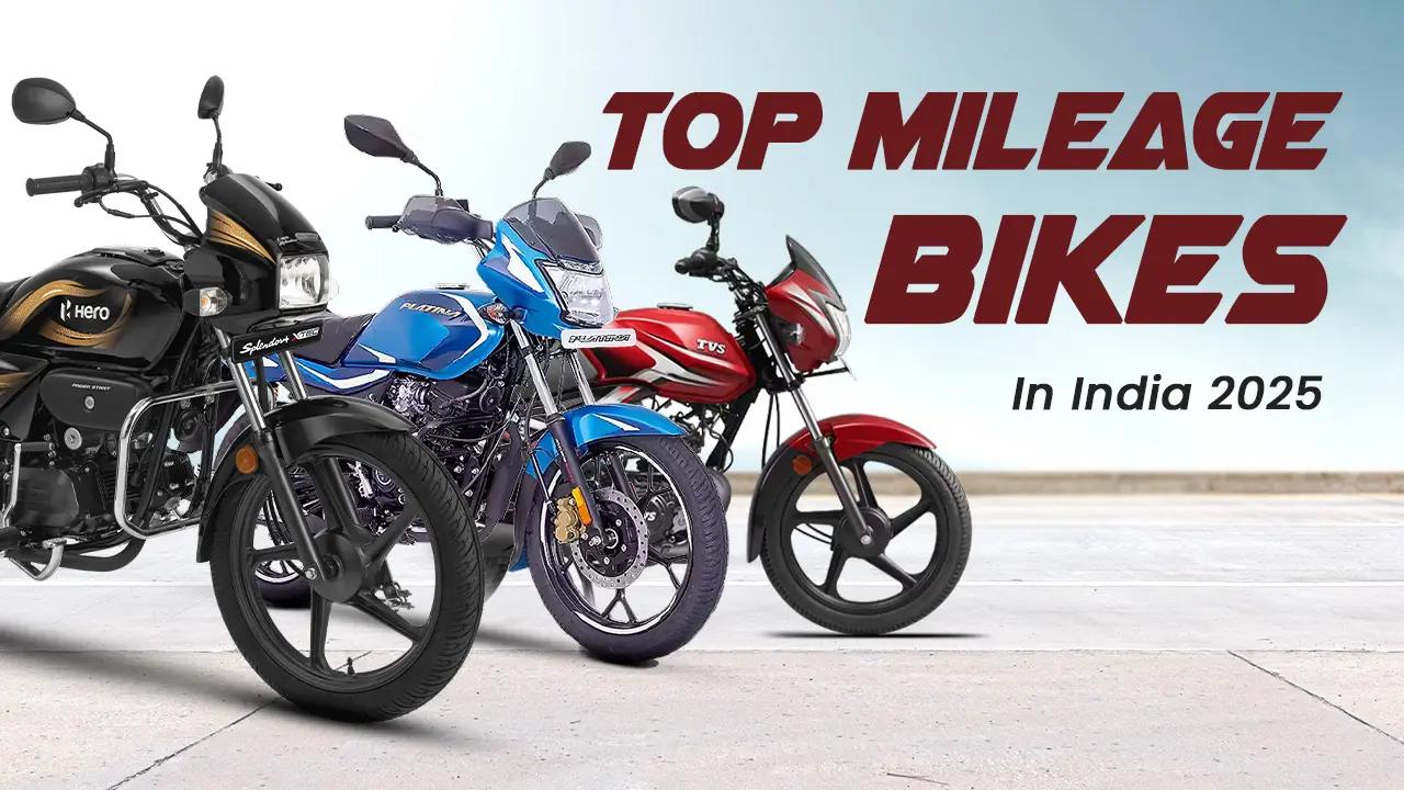 Top 10 Best Mileage Bikes in India (2025) — Commuter Picks