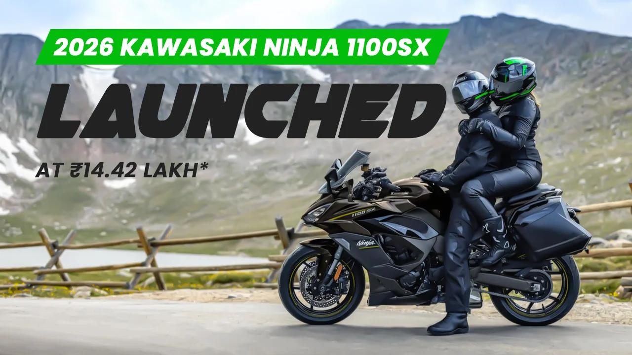 2026 Kawasaki Ninja 1100SX Launched in India at ₹14.42 Lakh