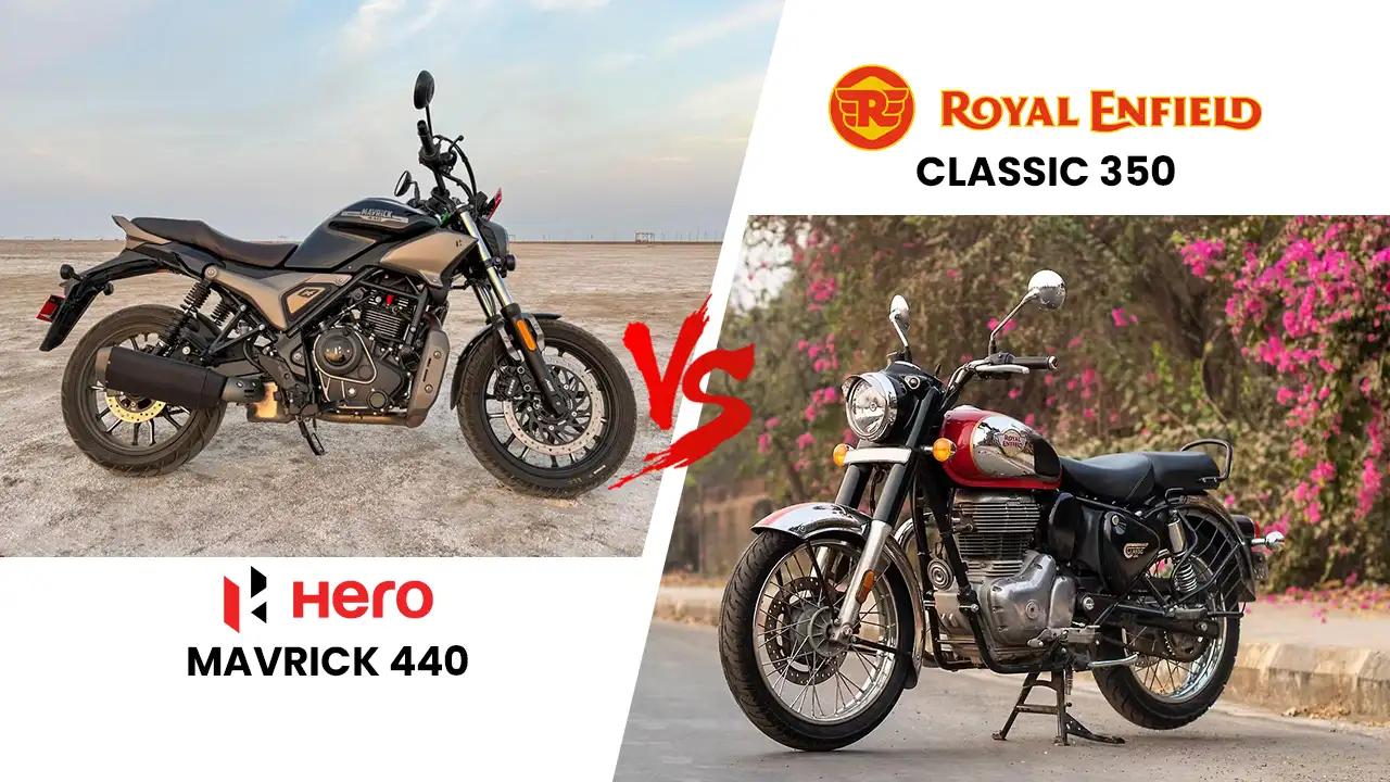 Hero Mavrick 440 vs Royal Enfield Classic 350: Retro King?