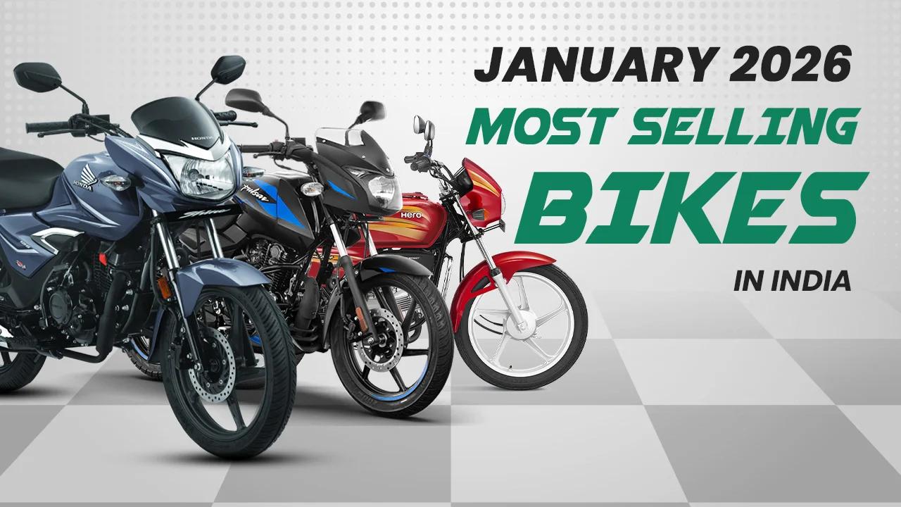 Top 10 Most Selling Bikes in India in January 2026 – Best-Selling Motorcycles with Units Sold