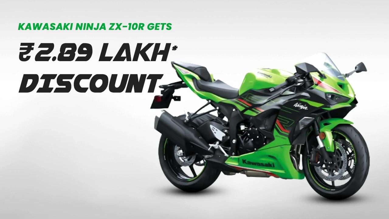 Kawasaki Ninja ZX-10R Price Drops to ₹17.9L After Huge Discount