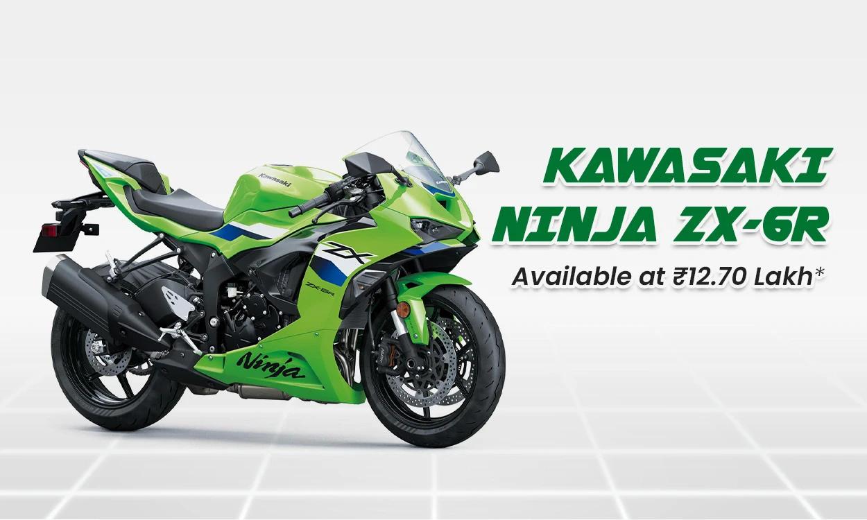 Kawasaki Ninja ZX-6R Price in India: Rs 12.70 Lakh