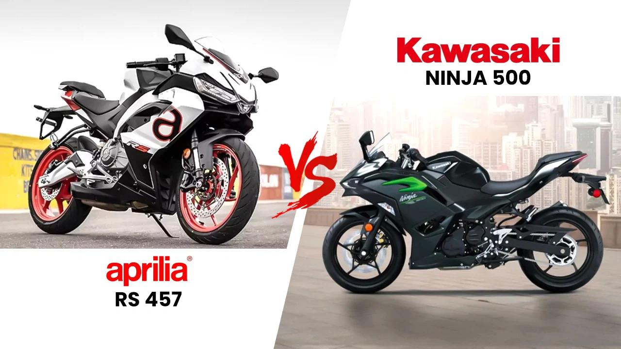 Aprilia RS 457 vs Kawasaki Ninja 500: Best Value?