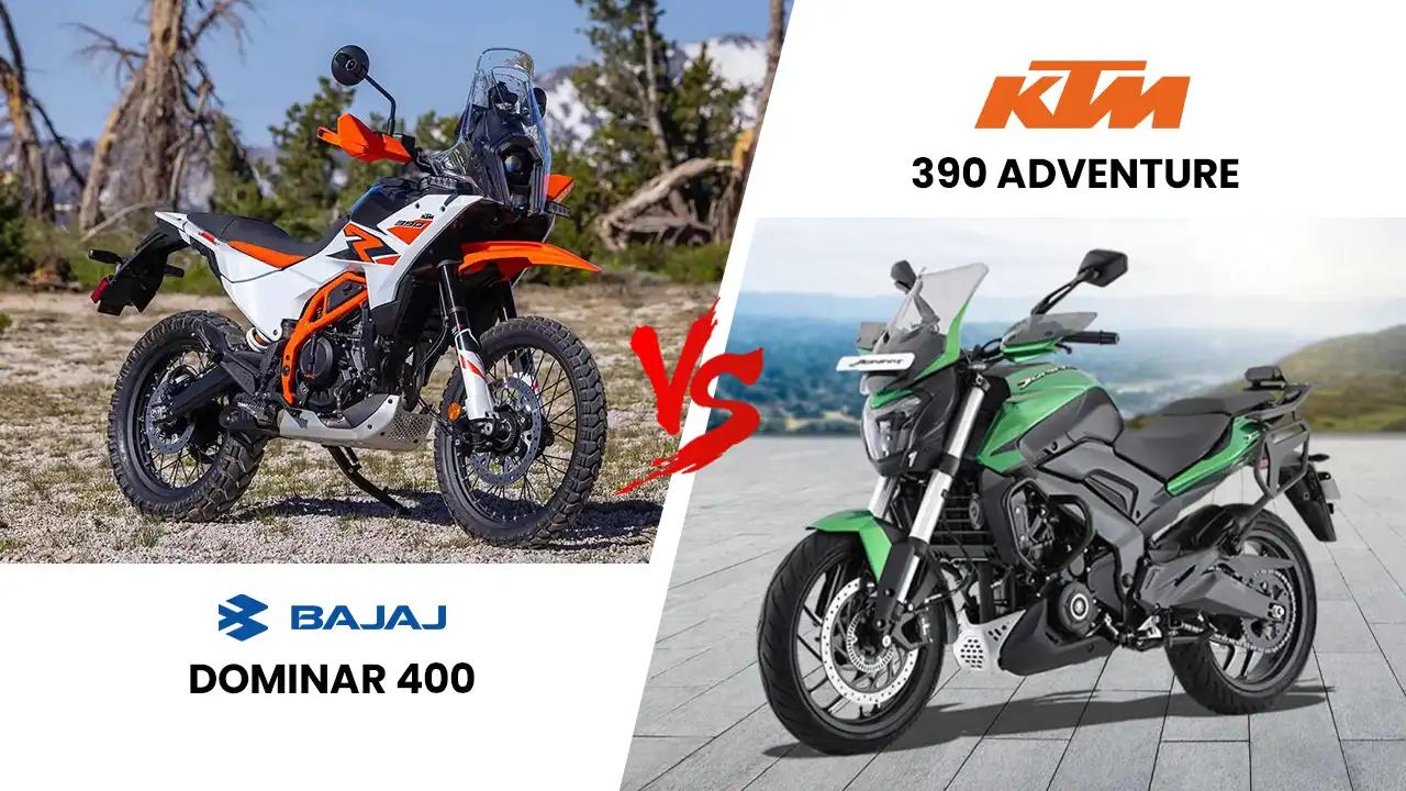 Bajaj Dominar 400 vs KTM 390 Adventure 2026 — Touring Bike Showdown Under Rs 3 Lakh