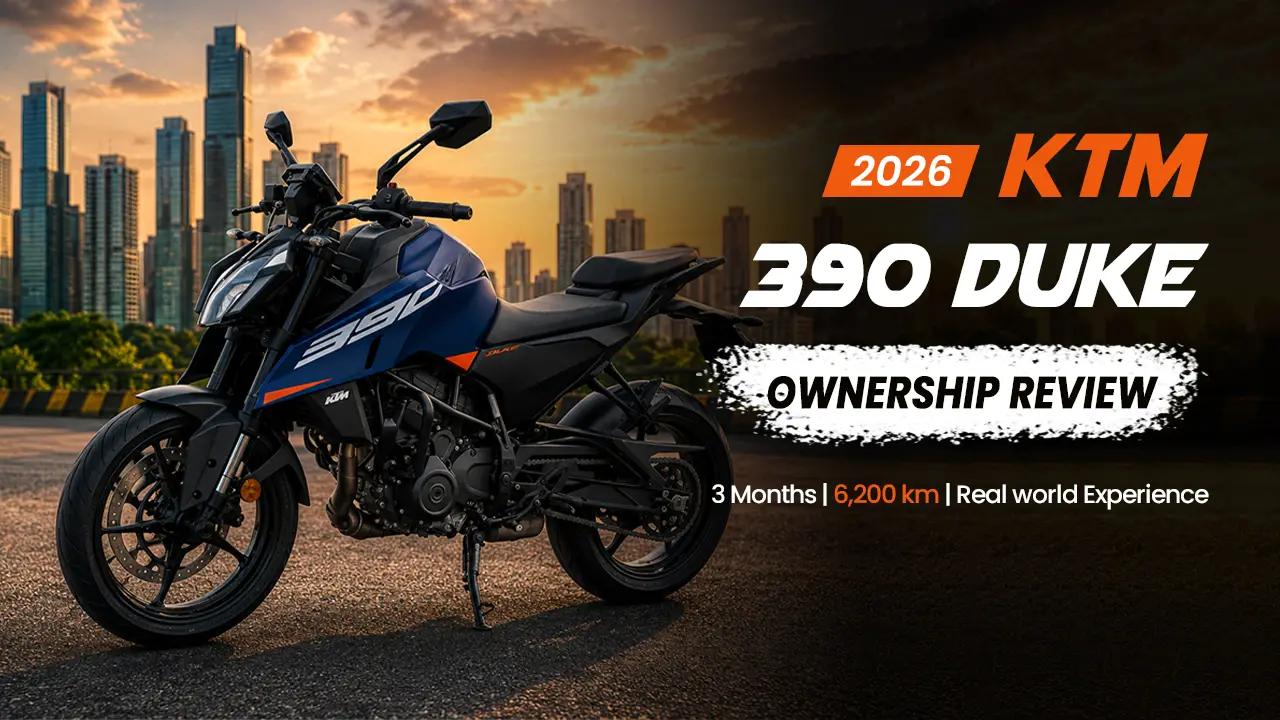 KTM 390 Duke 2026 (350cc) Ownership Review After 3 Months — Real Mileage, Issues & Verdict