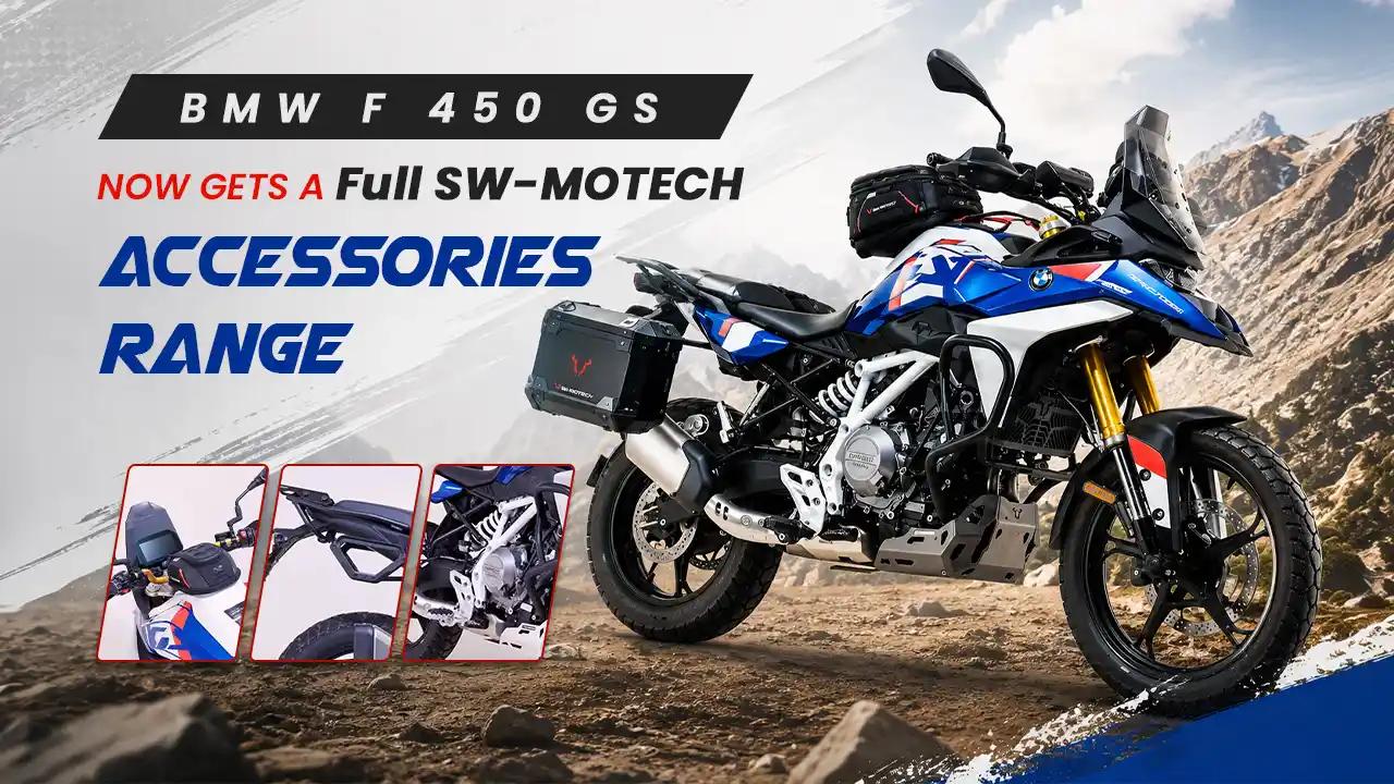 BMW F 450 GS Now Gets a Full SW-MOTECH Accessories Range in India