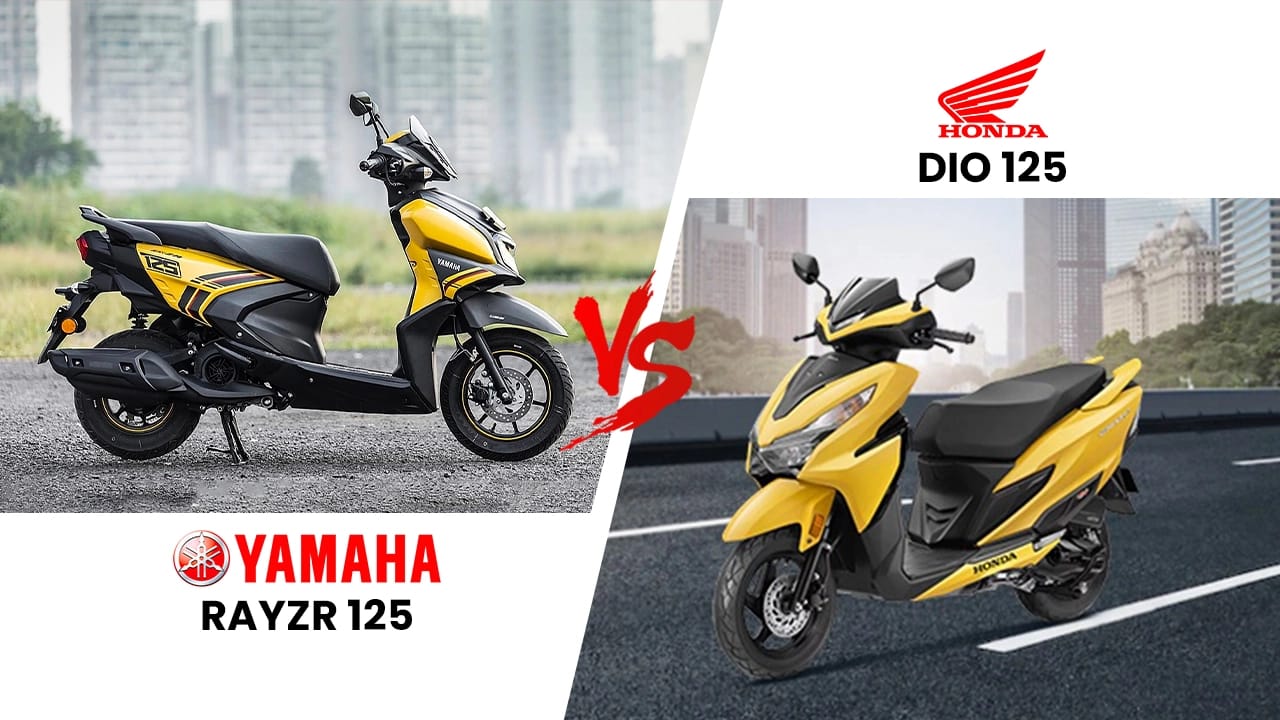 Honda Dio 125 vs Yamaha Ray ZR 125: Sporty 125cc Scooters Compared Honda Dio 125 vs Yamaha Ray ZR 125: Sporty 125cc Scooters Compared