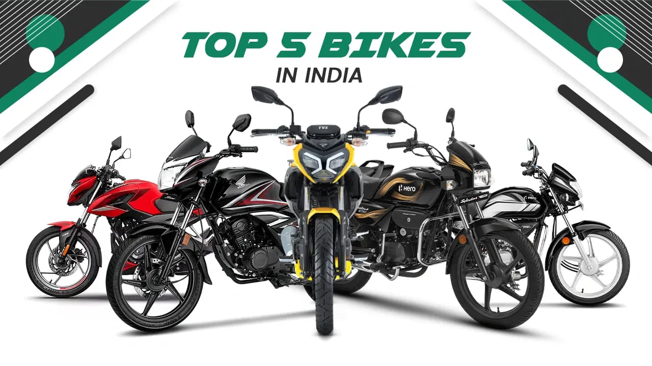 Top 5 Bikes in India – April 2025: Best-Selling Motorcycles This Month