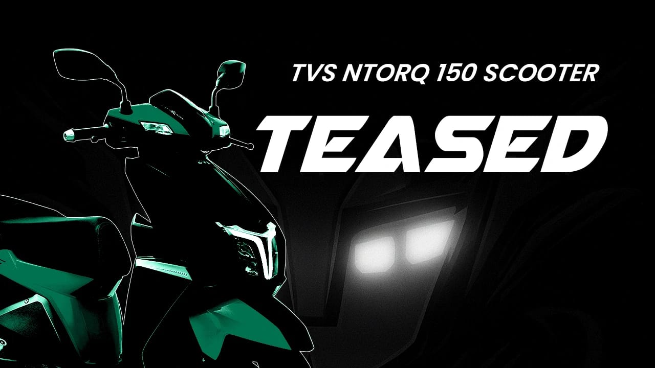 TVS Ntorq 150 Scooter Teased: Global Unveil on 1 September
