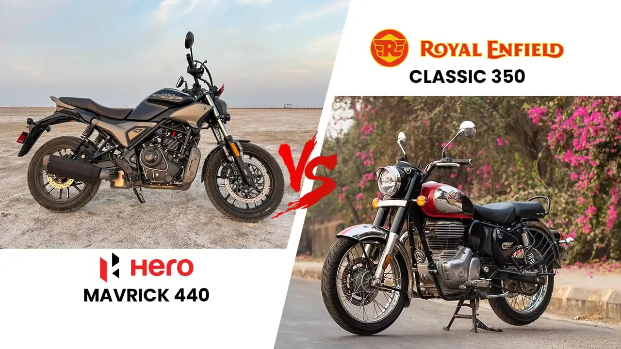 Hero Mavrick 440 vs Royal Enfield Classic 350: Retro King?