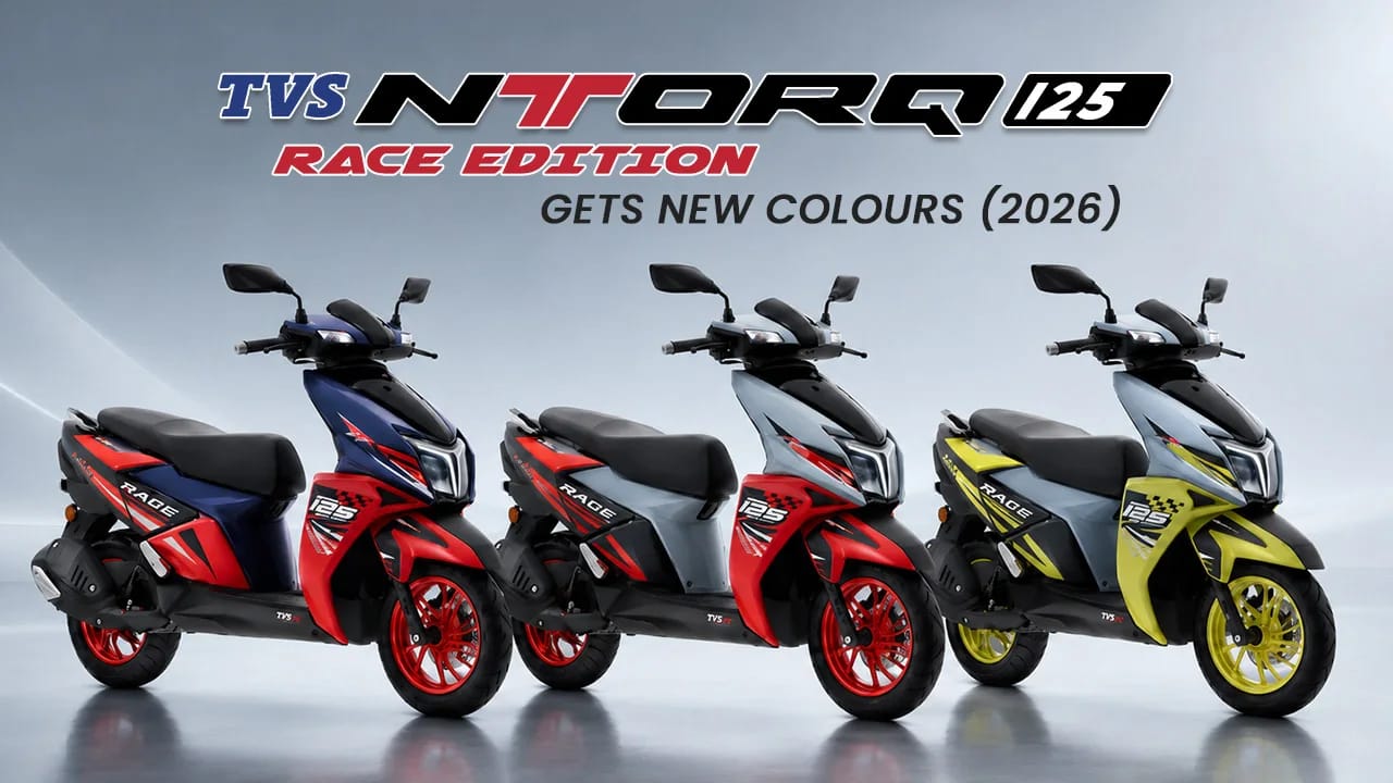 TVS Ntorq 125 Race Edition Gets New 2026 Colours: Price and Full Details