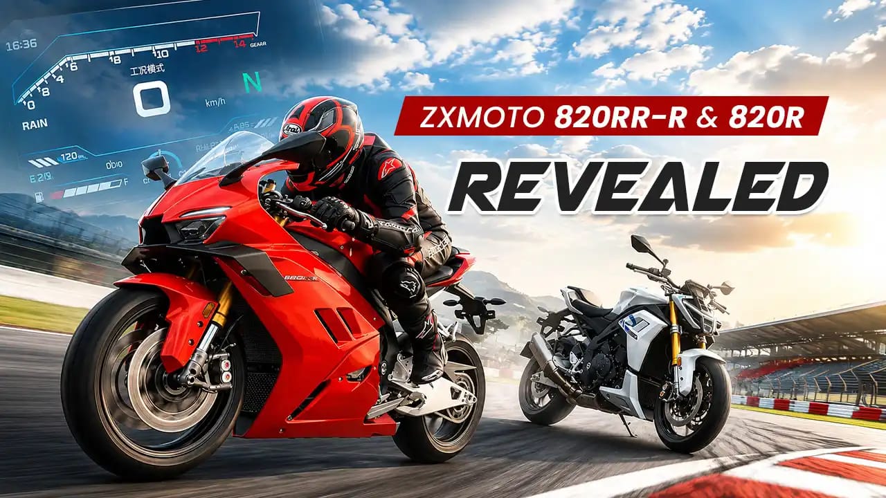 ZXMoto 820RR-R and 820R Revealed: Racing-Bred Triple Enters the Supersport Fight