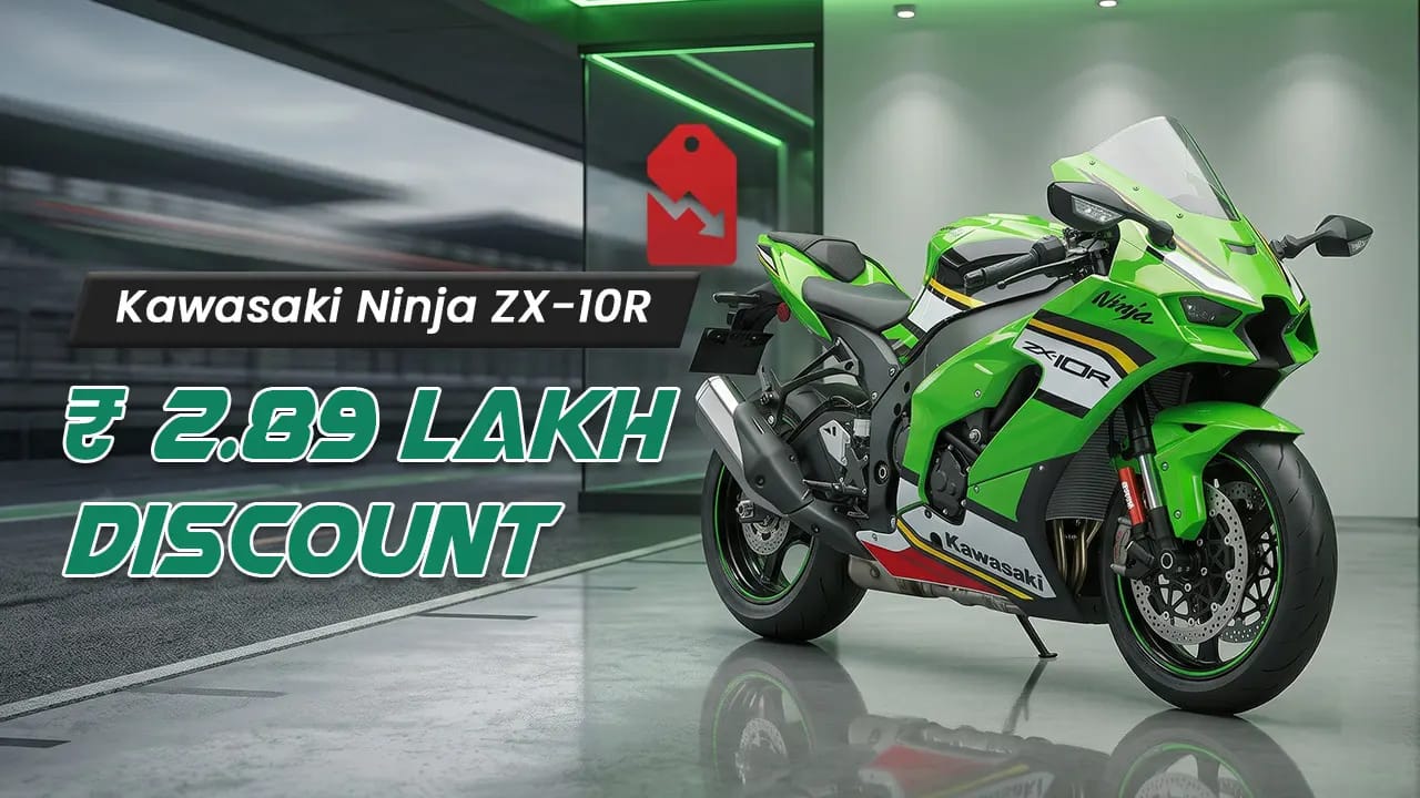 Kawasaki Ninja ZX-10R Rs 2.89 Lakh Discount: What It Really Costs On-Road in India