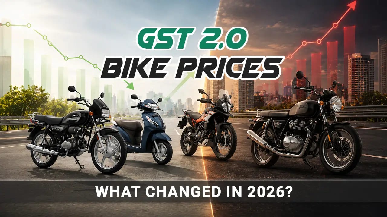 GST 2.0, One Year On: How Much Cheaper Are Bikes and Scooters Really Getting in 2026?