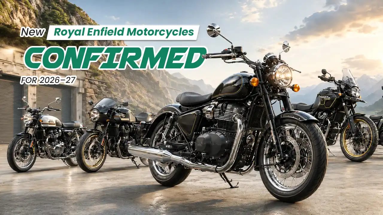 5 New Royal Enfield Motorcycles Confirmed for 2026–27, From Bullet 650 to Interceptor 750