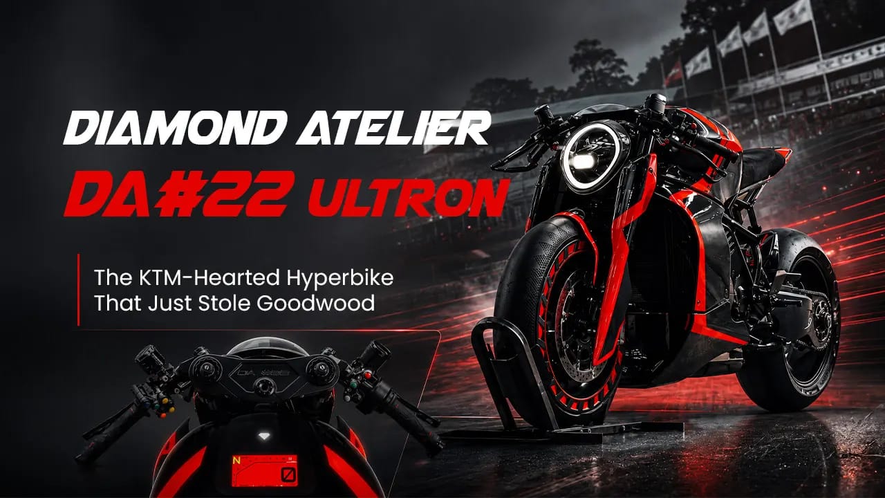 Diamond Atelier DA#22 ULTRON: The KTM-Hearted Hyperbike That Just Stole Goodwood