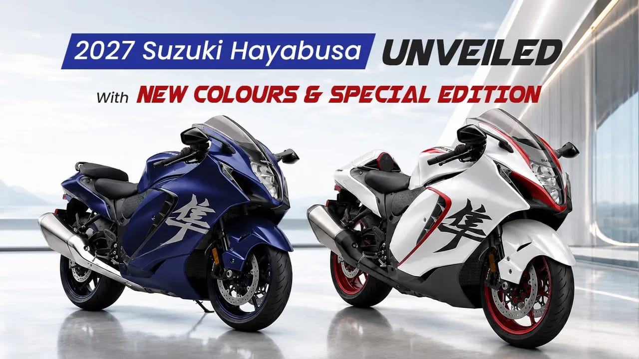 2027 Suzuki Hayabusa Unveiled With New Colours And Special Edition: What It Means For India