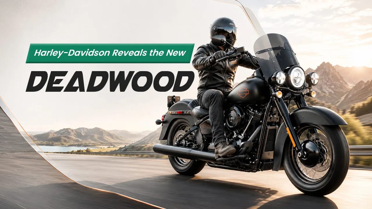 Harley-Davidson Reveals the New Deadwood — But India Isn't Getting One Yet