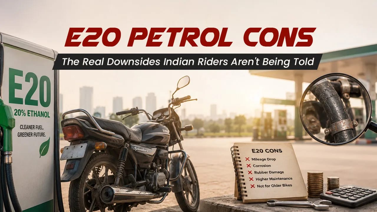 E20 Petrol Cons: The Real Downsides Indian Riders Aren't Being Told
