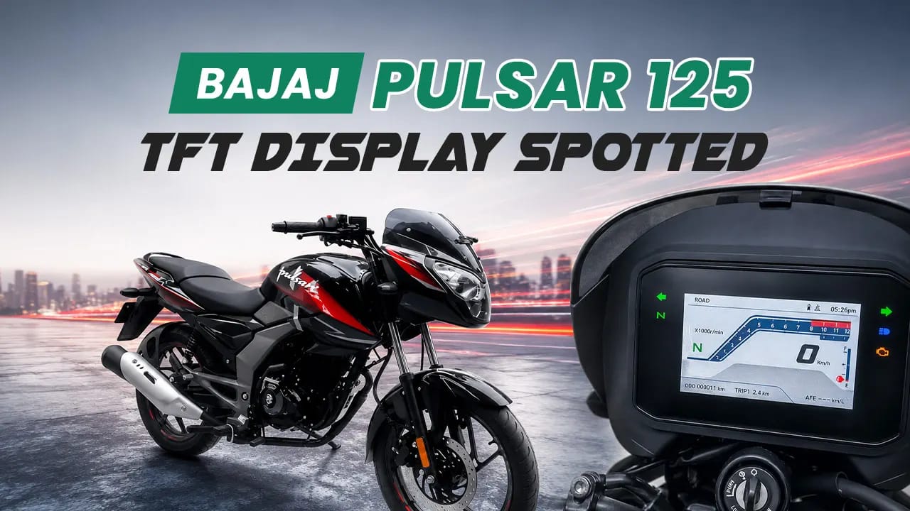 Bajaj Pulsar 125 TFT Display Spotted: Price, Launch Timeline and What Changes