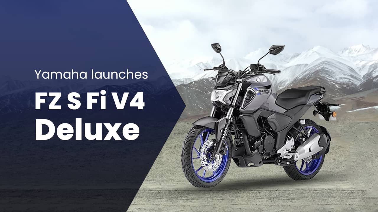Yamaha FZ S Fi V4 Deluxe launched in India with hi-tech features Yamaha FZ S Fi V4 Deluxe launched in India with hi-tech features