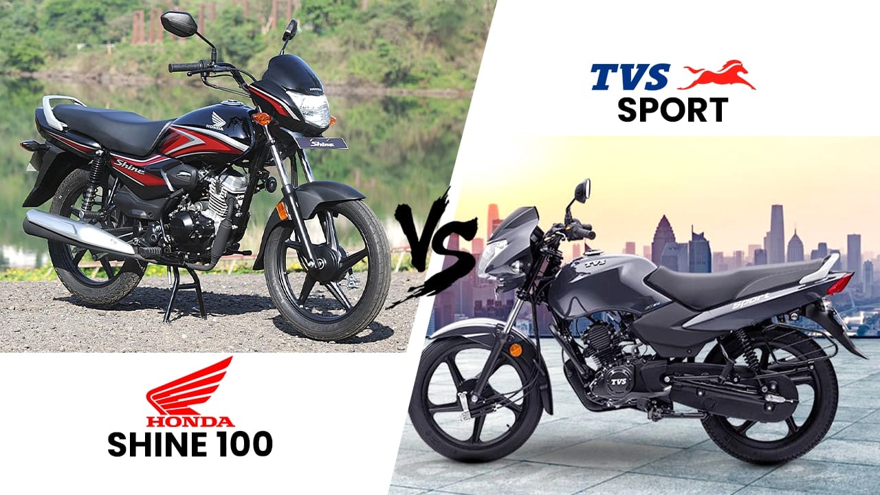 Honda Shine 100 vs TVS Sport: Who is the commuter-segment Badshah among the two? Honda Shine 100 vs TVS Sport: Who is the commuter-segment Badshah among the two?