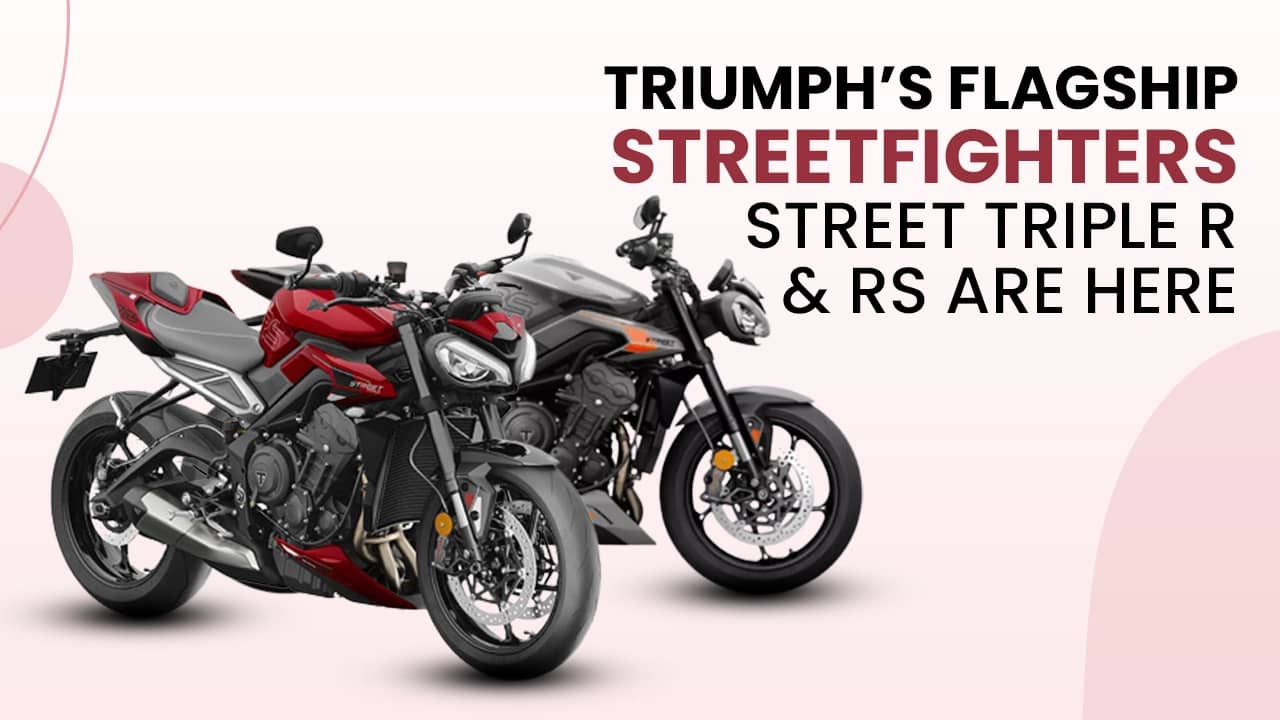 Triumph’s Flagship Streetfighters Street Triple R And RS Are Here! Triumph’s Flagship Streetfighters Street Triple R And RS Are Here!