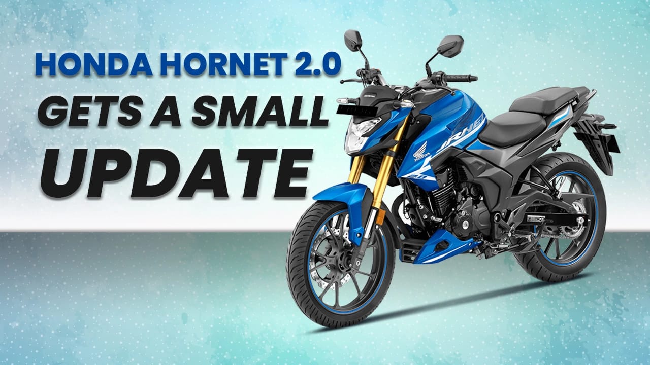 Honda Hornet 2.0 Gets A Small Update Honda Hornet 2.0 Gets A Small Update