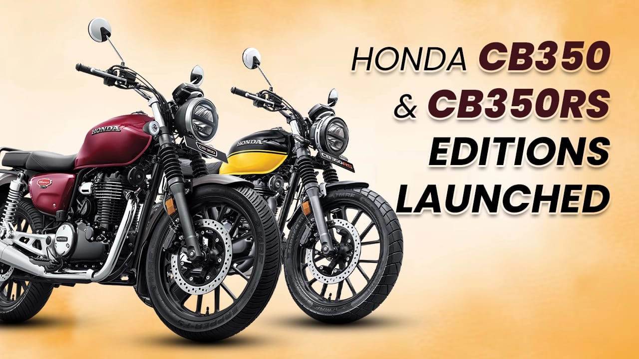 2023 Honda H’ness CB350 Legacy Edition and CB350RS New Hue Edition Launched In India 2023 Honda H’ness CB350 Legacy Edition and CB350RS New Hue Edition Launched In India