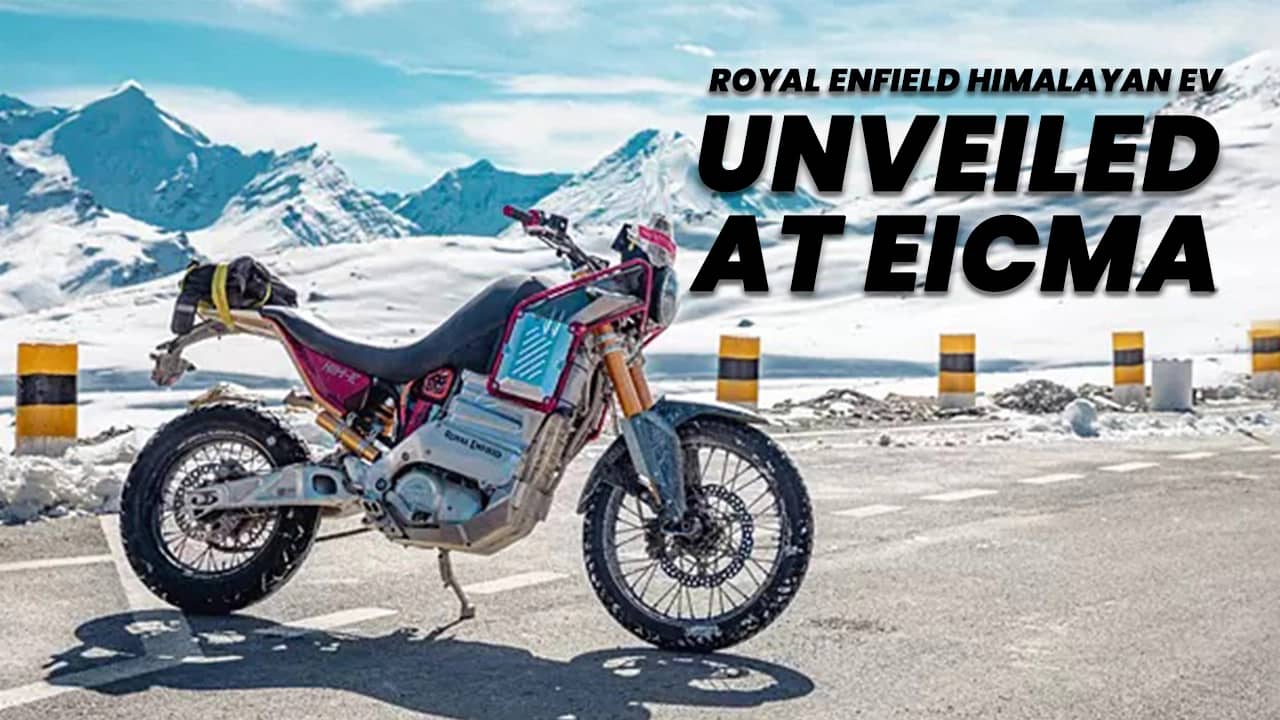 Royal Enfield Himalayan EV UnveiledAt EICMA 2023, Serves As Testing Platform For Brand’s First Electric Motorcycle Royal Enfield Himalayan EV UnveiledAt EICMA 2023, Serves As Testing Platform For Brand’s First Electric Motorcycle