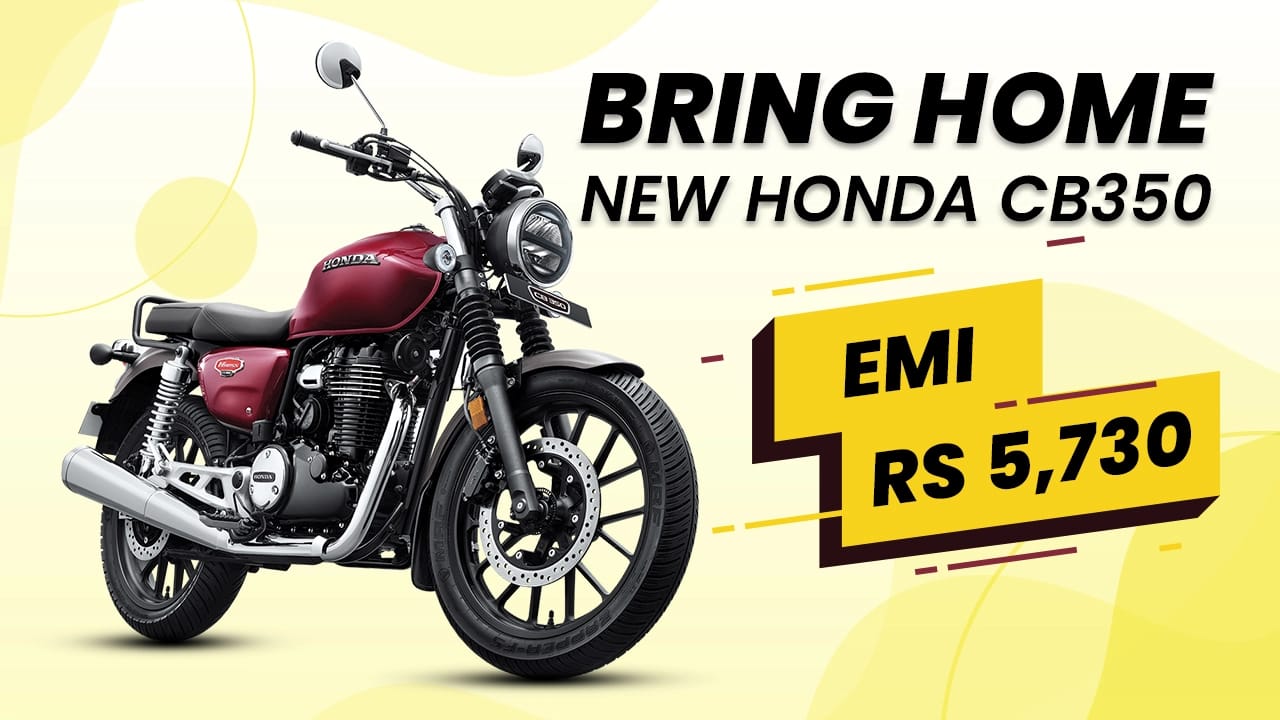 Bring Home New Honda CB350 At A Downpayment Of Rs 44,000, EMI Rs 5,730: Here’s How You Can Do It Bring Home New Honda CB350 At A Downpayment Of Rs 44,000, EMI Rs 5,730: Here’s How You Can Do It