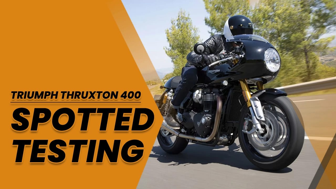 Triumph Thruxton 400 Spotted Testing: Our Top 5 Observations Triumph Thruxton 400 Spotted Testing: Our Top 5 Observations