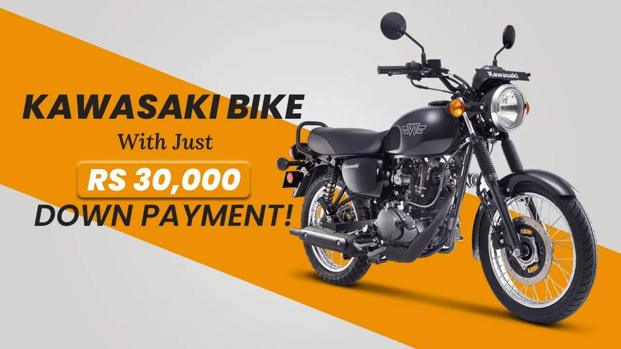 Get THIS Kawasaki Bike With Just A Rs 30,000 Down Payment! Get THIS Kawasaki Bike With Just A Rs 30,000 Down Payment!